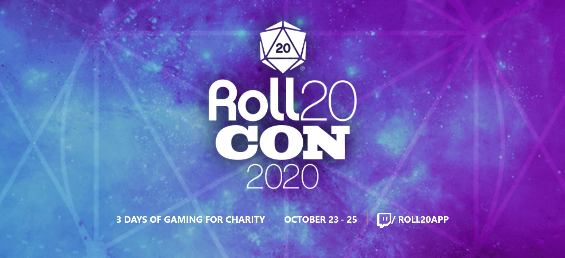 Promotional art for Roll20Con 2020